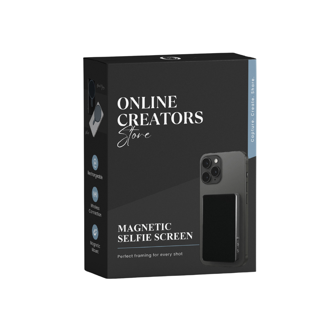 Online Creators™ Magnetic Selfie Screen