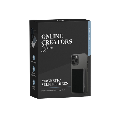 Online Creators™ Magnetic Selfie Screen